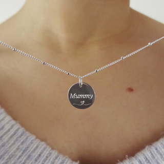 Personalised Necklace For Mum