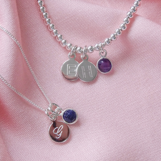 Silver Personalised Initial Charm Bracelet - Tomm Jewellery
