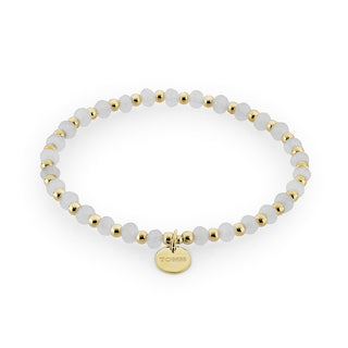 Dream White Agate Crystal Bracelet