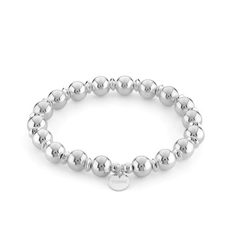 Chunky Saucer Beaded Stacking Bracelet
