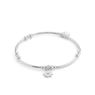 Sterling Silver Shooting Star Noodle Bracelet