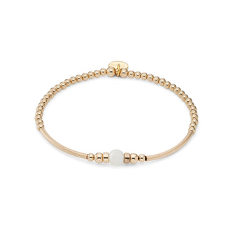 Touch of Pearl Beaded Bracelet