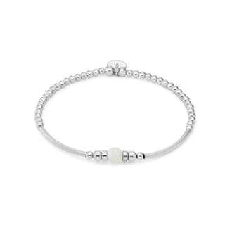Touch of Pearl Beaded Bracelet