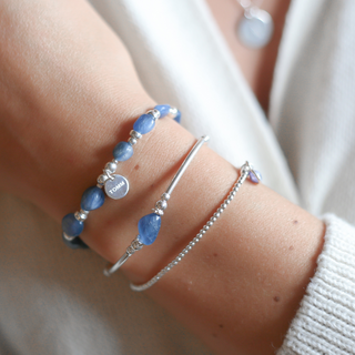 Kyanite Beaded Bracelet