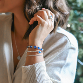 Kyanite Beaded Bracelet