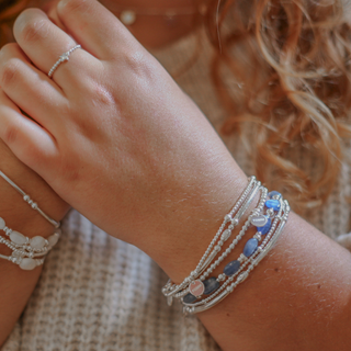 Kyanite Beaded Bracelet