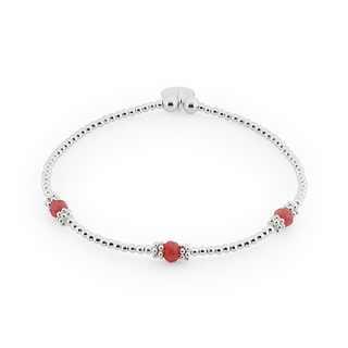 Blush Pink Agate Inner Strength Bracelet