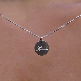 Bride Necklace Personalised