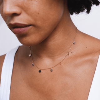 Let's Dance Multi Disc Pendant Necklace - Tomm Jewellery