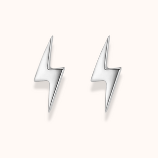 Lightning Stud Earrings - Tomm Jewellery
