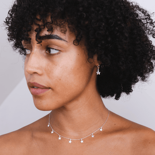 Multi Star Charm Necklace - Tomm Jewellery