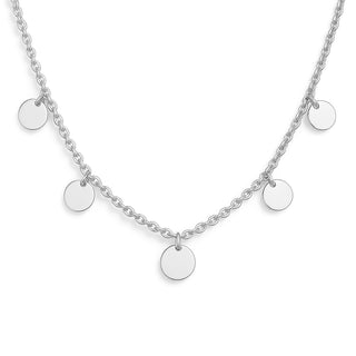 Let's Dance Multi Disc Pendant Necklace