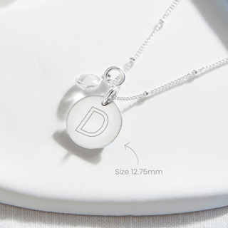 Personalised Initial Pendant Necklace