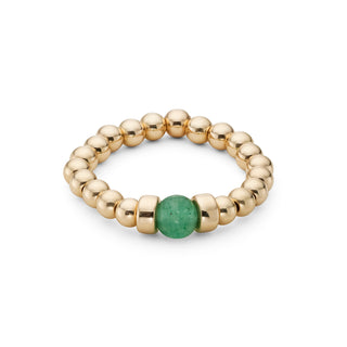 Touch of Aventurine Stacking Ring