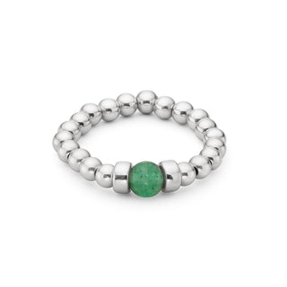 Touch of Aventurine Stacking Ring