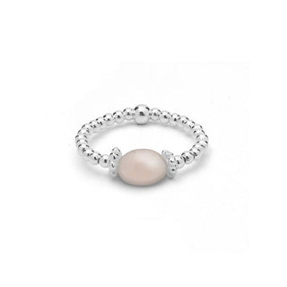 Touch of Rose Quartz Ring