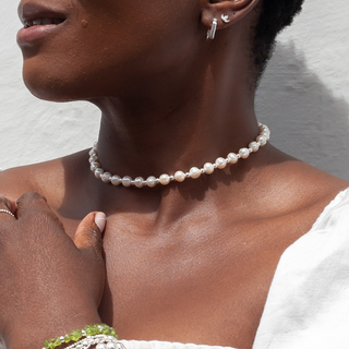 Freshwater Pearl Beaded Necklace - Tomm Jewellery