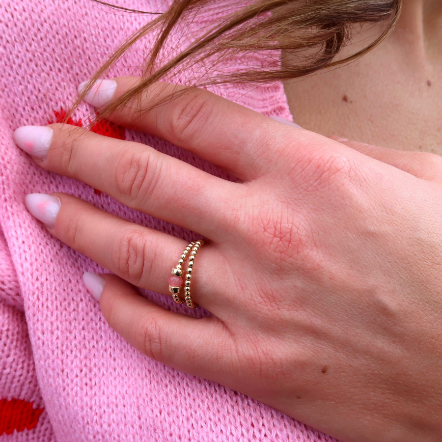 Signature Stacking Ring Sterling Silver and 9ct Gold Filled Tomm