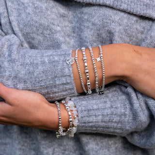Beaded Crystal Shooting Star Bracelet - Tomm Jewellery