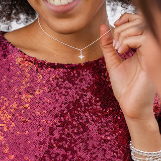 Sterling Silver Shooting Star Necklace - Tomm Jewellery