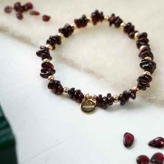 Garnet Bracelet - Tomm Jewellery