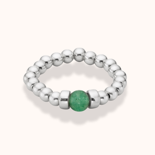 Touch of Aventurine Stacking Ring