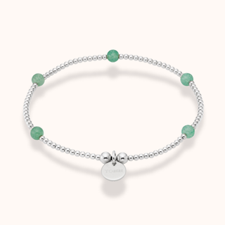 Aventurine Aria Beaded Bracelet