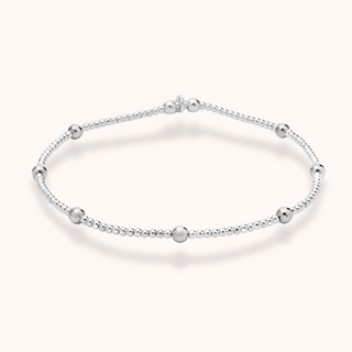 Aria Dainty Beaded Anklet