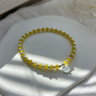 Dream Bracelet - Yellow Gemstone Beaded Bracelet