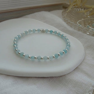 Dream Bracelet - Blue Gemstone Beaded Bracelet