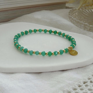 Dream Bracelet - Green Gemstone Beaded Bracelet