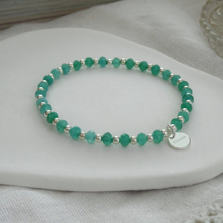 Dream Bracelet - Green Gemstone Beaded Bracelet