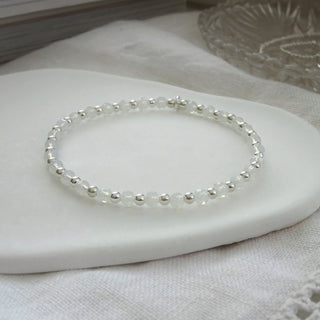Dream Bracelet - White Gemstone Beaded Bracelet