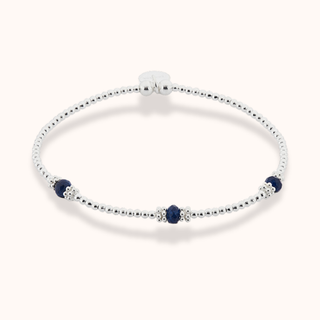 Midnight Blue Agate Inner Strength Bracelet