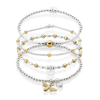 Signature Mix Metal Bracelet Stack