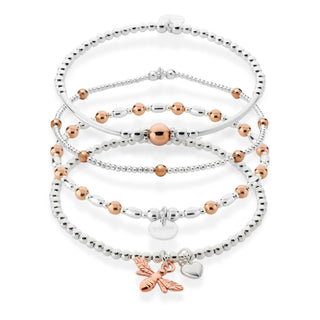 Signature Mix Metal Bracelet Stack