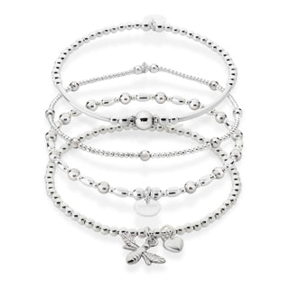 Signature Mix Metal Bracelet Stack