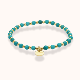 Turquoise Gemstone Dream Bracelet - Tomm Jewellery 