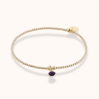 Amethyst February Birthstone Bracelet