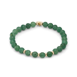 Aventurine Chunky Beaded Bracelet