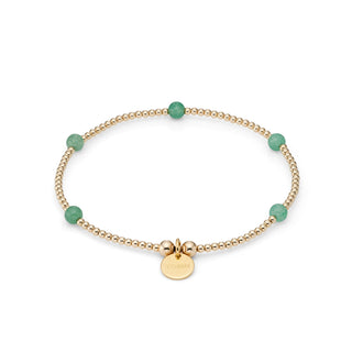 Aventurine Aria Beaded Bracelet