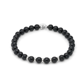Black Onyx Chunky Beaded Bracelet