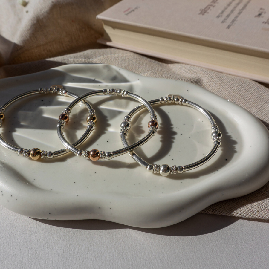 Silver bangles 2025 for baby boy