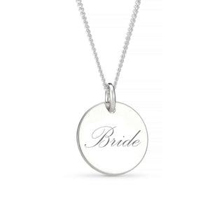 Bride Necklace Personalised