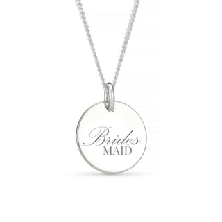 Bridesmaid Necklace Personalised