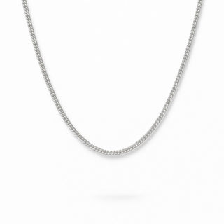 Choose your Chain - 925 Sterling Silver Chain Necklace - Curb Chain - Satellite Chain - Trace Chain