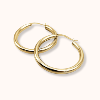 Chunky Hoop Earrings