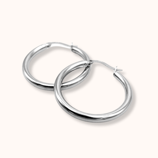 Chunky Hoop Earrings