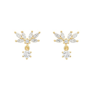 Crystal Mystic Droplet Earrings