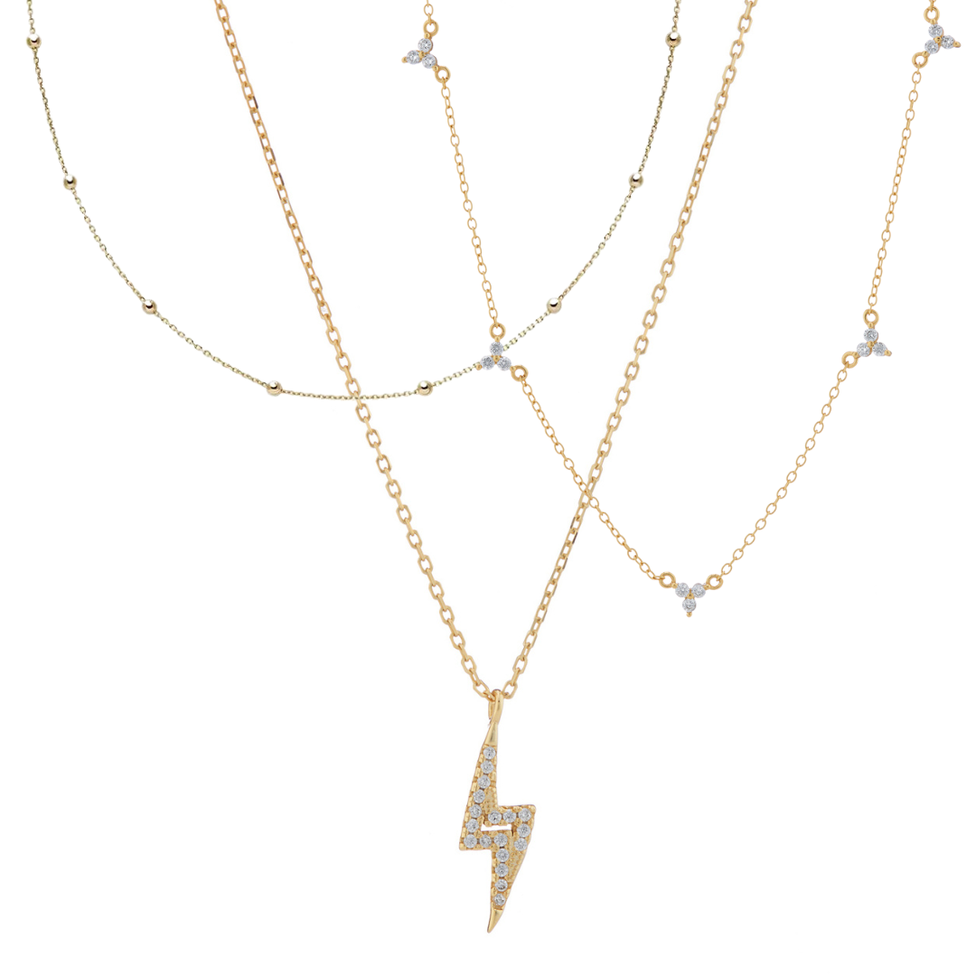 Lightning bolt 2025 choker necklace